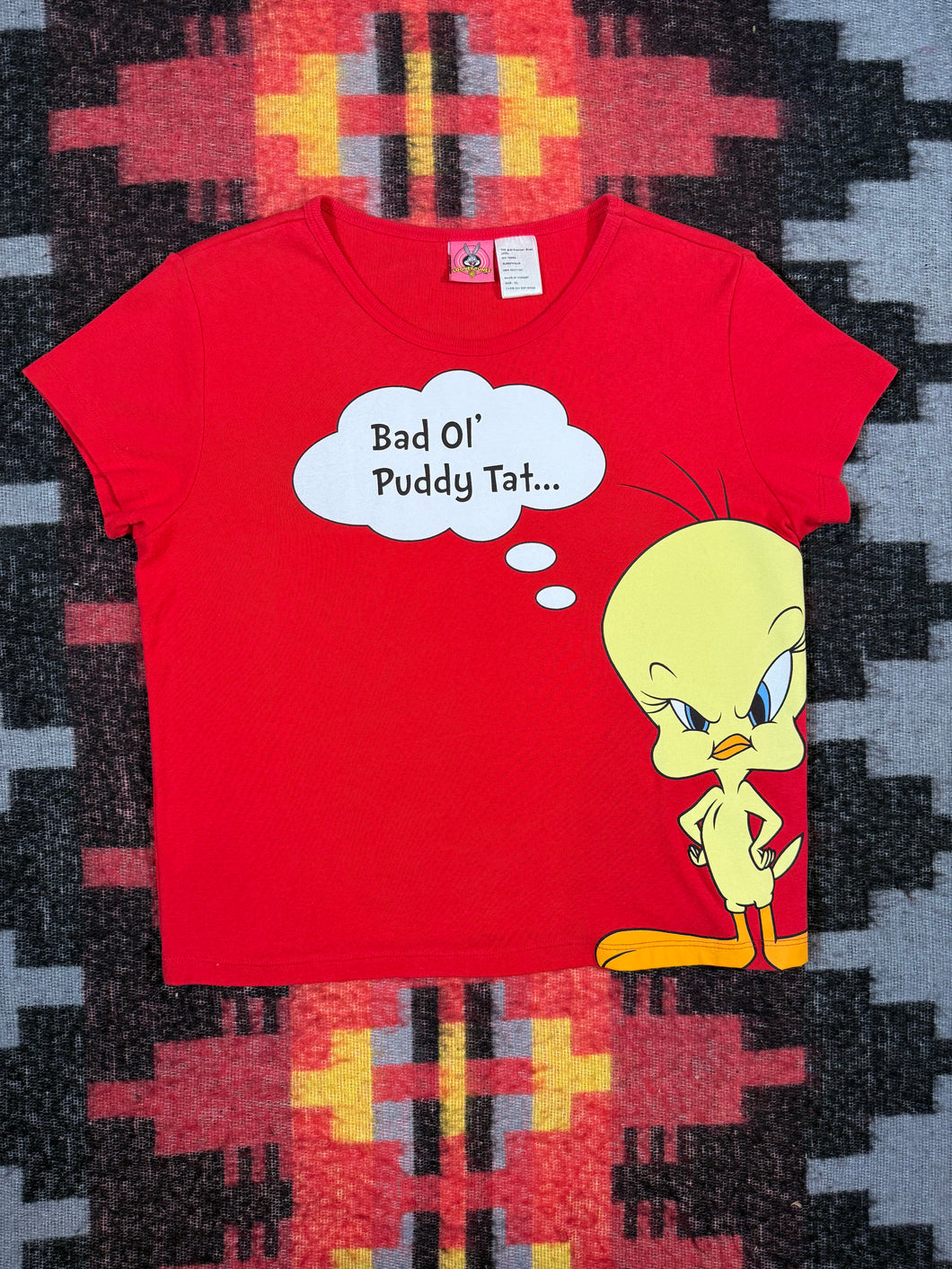 Y2K Bad Ol’ Puddy Tat Tweety Bird Shirt (WXL)