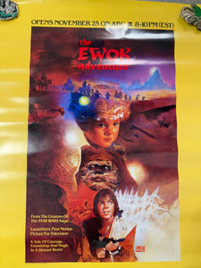 Vintage Star Wars Ewok Adventure Poster (25.5x33)