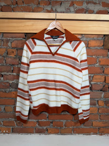 True Vintage JC Penney Fleece Pullover (See Measurements)