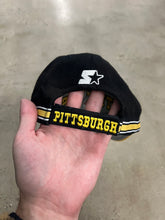 Load image into Gallery viewer, Vintage Starter Steelers Strapback Hat
