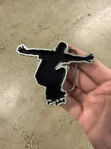 Early 2000s Skateboarder Belt Buckle