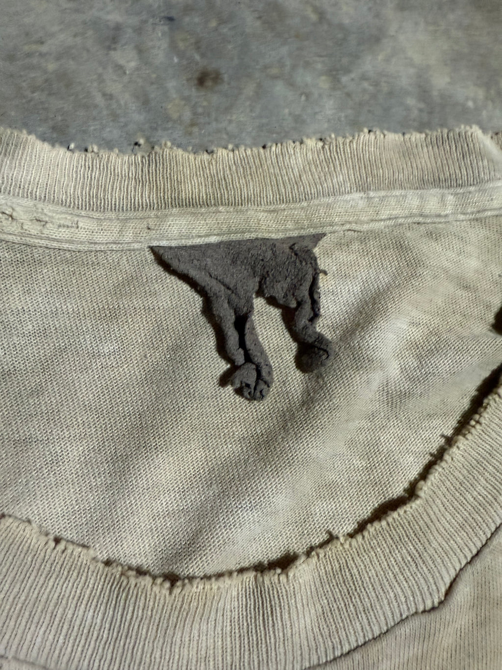 Vintage 90s Running Horse Dyed Distressed T-Shirt (2XL)