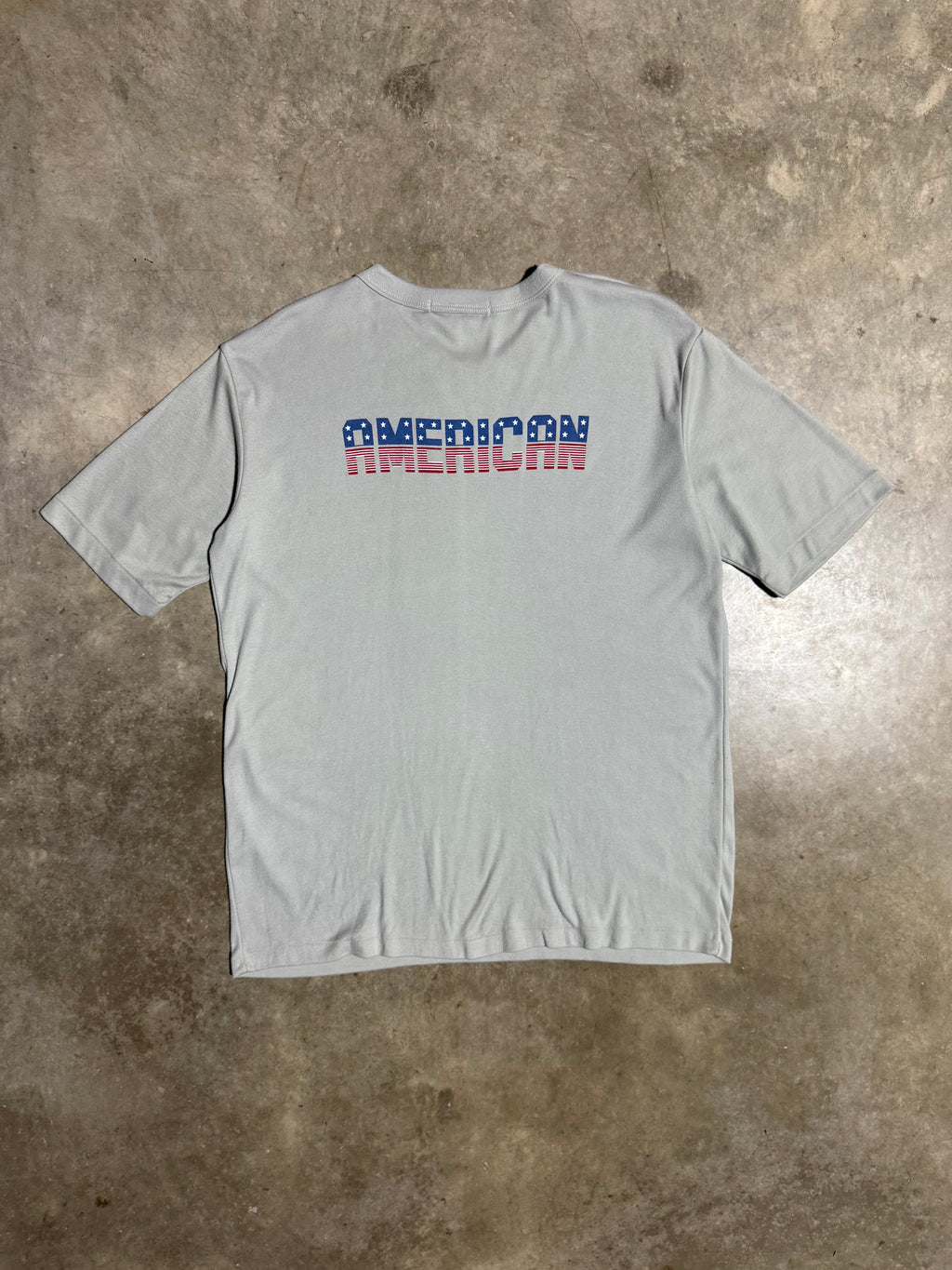 Vintage 80s Swimate American Sneaker T-Shirt (L)