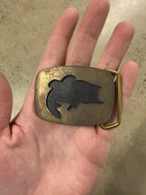 Load image into Gallery viewer, Vintage Bass Brass Belt Buckle
