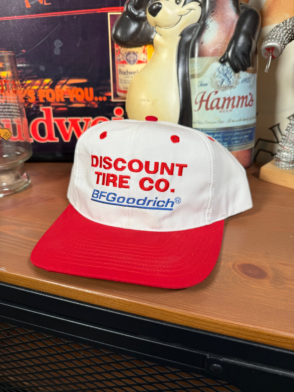 Vintage Discount Tire Co BFGoodrich Snapback Hat