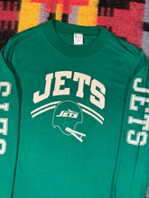 Load image into Gallery viewer, True Vintage Jets Champion Longsleeve (Youth M)
