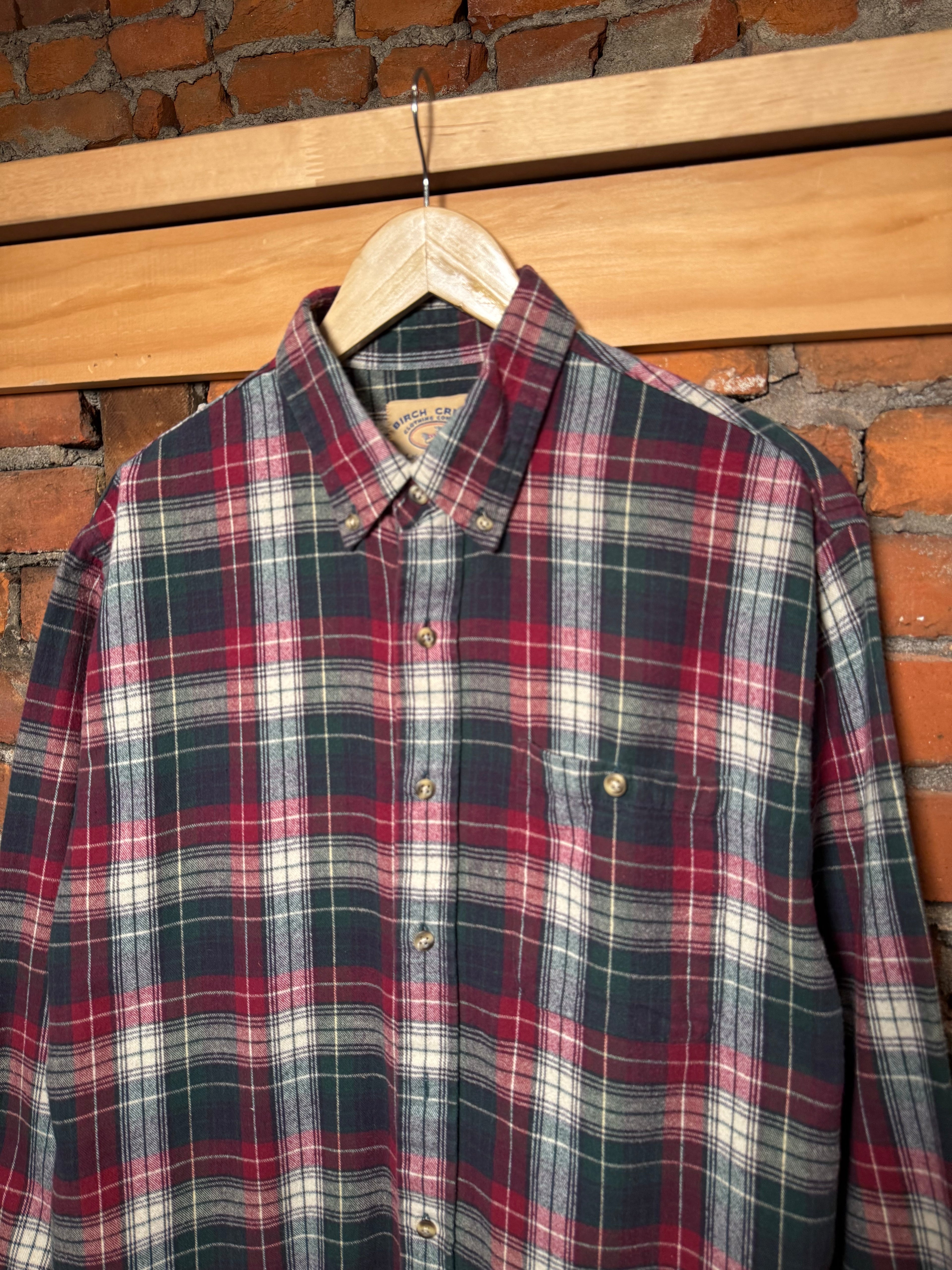 Vintage Birch Creek Flannel Shirt (M)