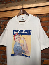 Load image into Gallery viewer, Vintage Rosie The Riveter We Can Do It T-Shirt (2XL)
