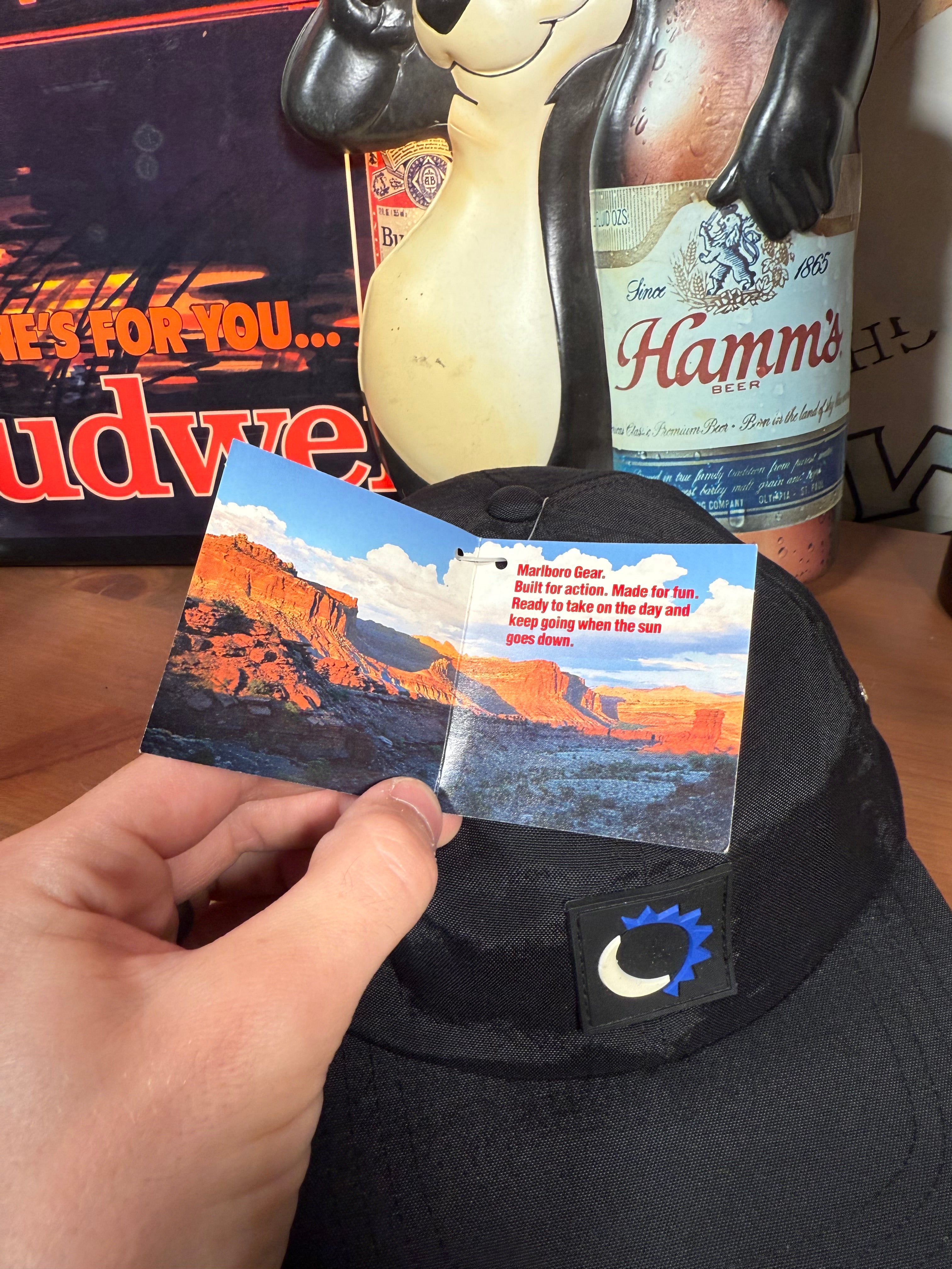 Vintage Unworn 1999 Marlboro Sun and Moon Hat