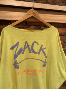 Vintage 80s Zack International Bodybuilding T-Shirt (L)