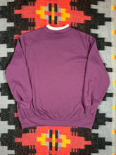 Load image into Gallery viewer, Vintage Flower Collar Purple Crewneck (WL)
