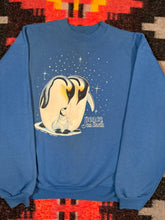 Load image into Gallery viewer, Vintage Peace on Earth Penguin Crewneck (L)
