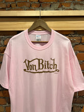 Load image into Gallery viewer, Y2K Von Bitch Pink Parody Tee (XL)

