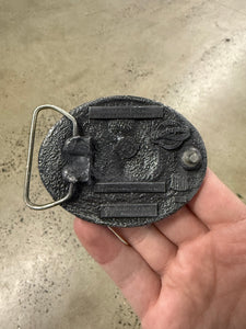 Vintage Red Wolf Beer Belt Buckle