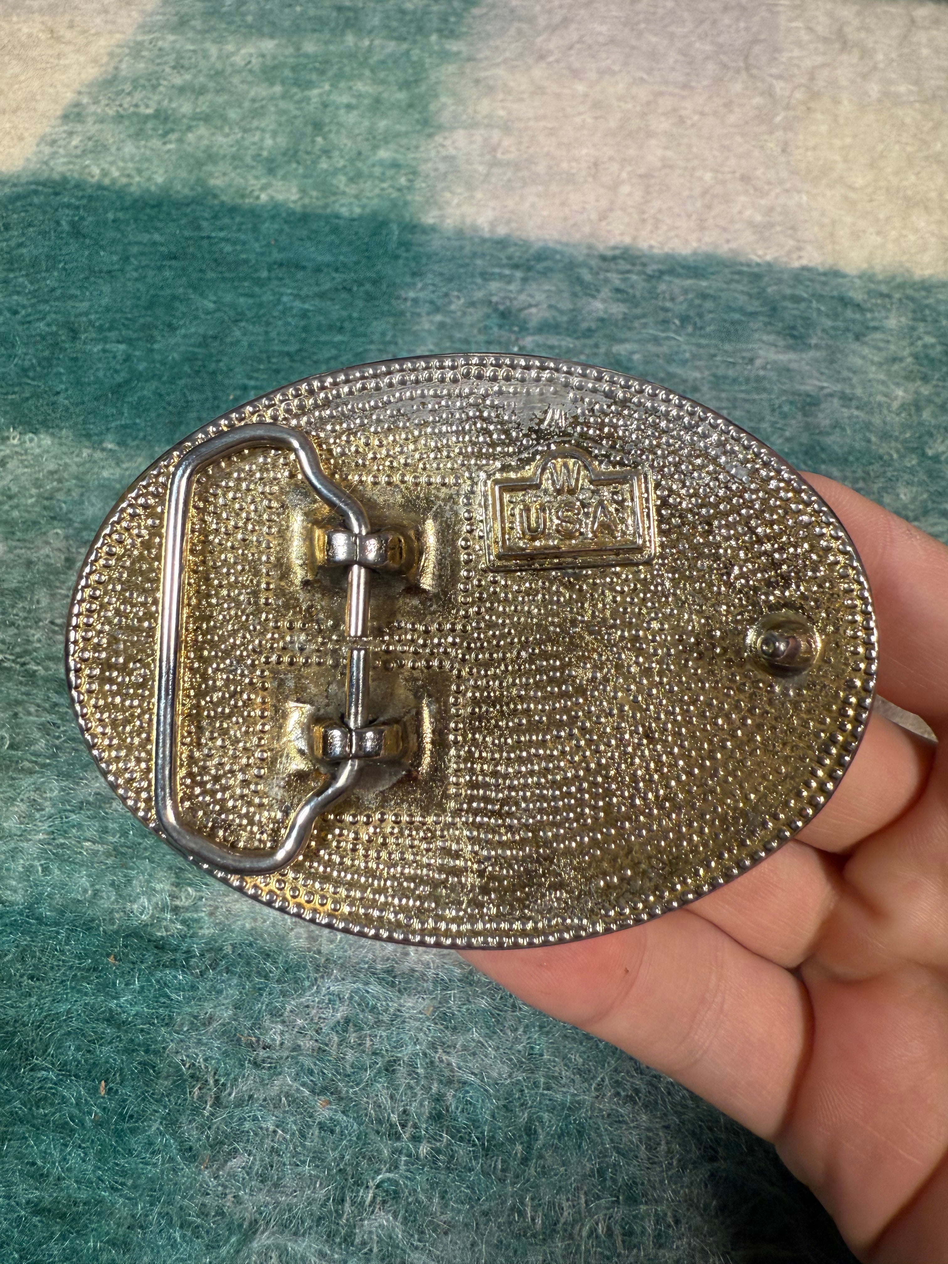 Vintage Soaring Eagle Belt Buckle