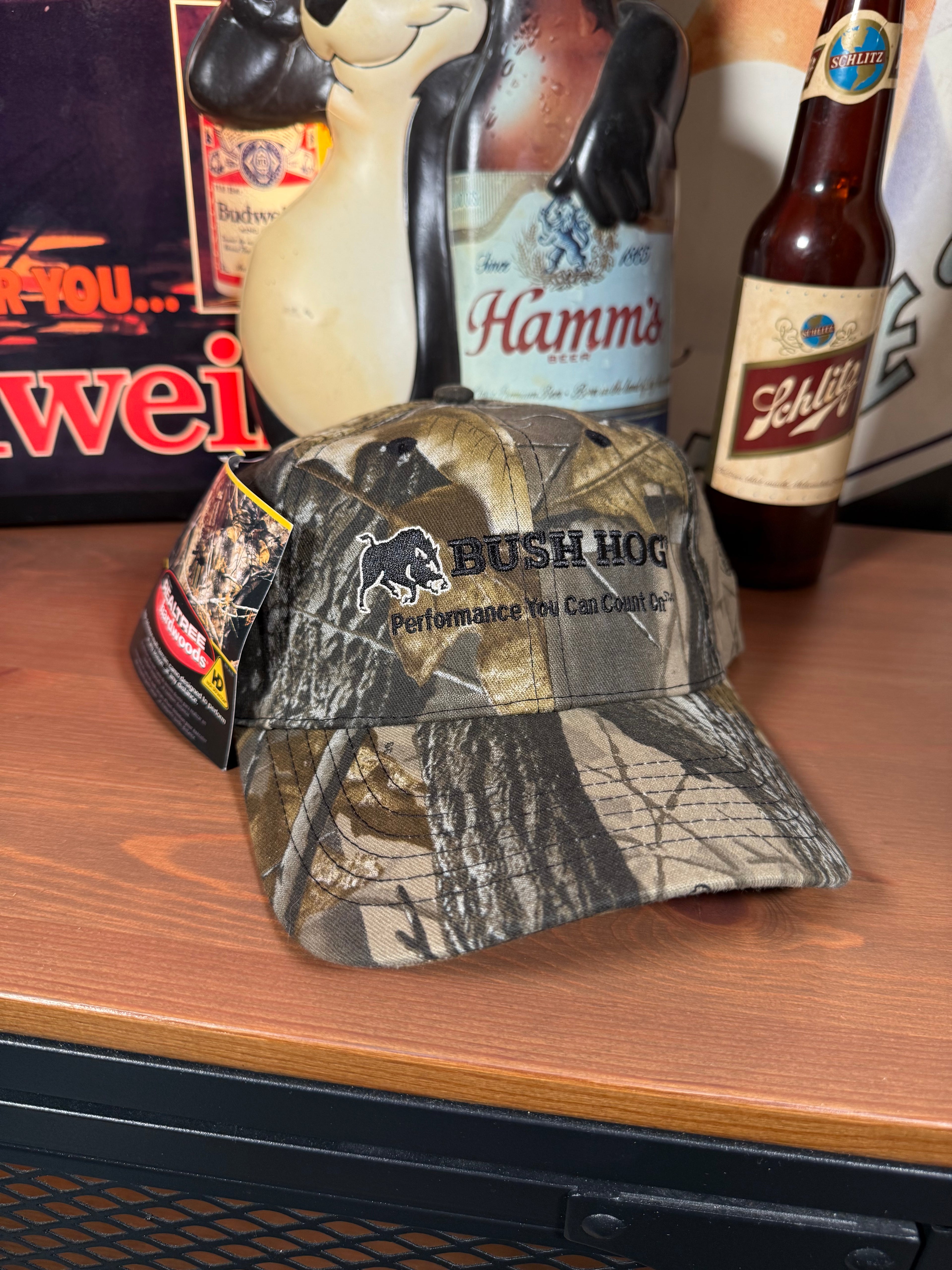 2000s Bush Hog Camo K Products Hat