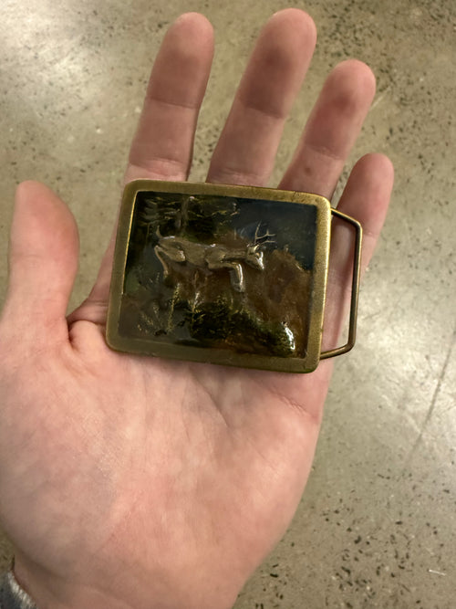 1977 Indiana Metal Craft Belt Buckle