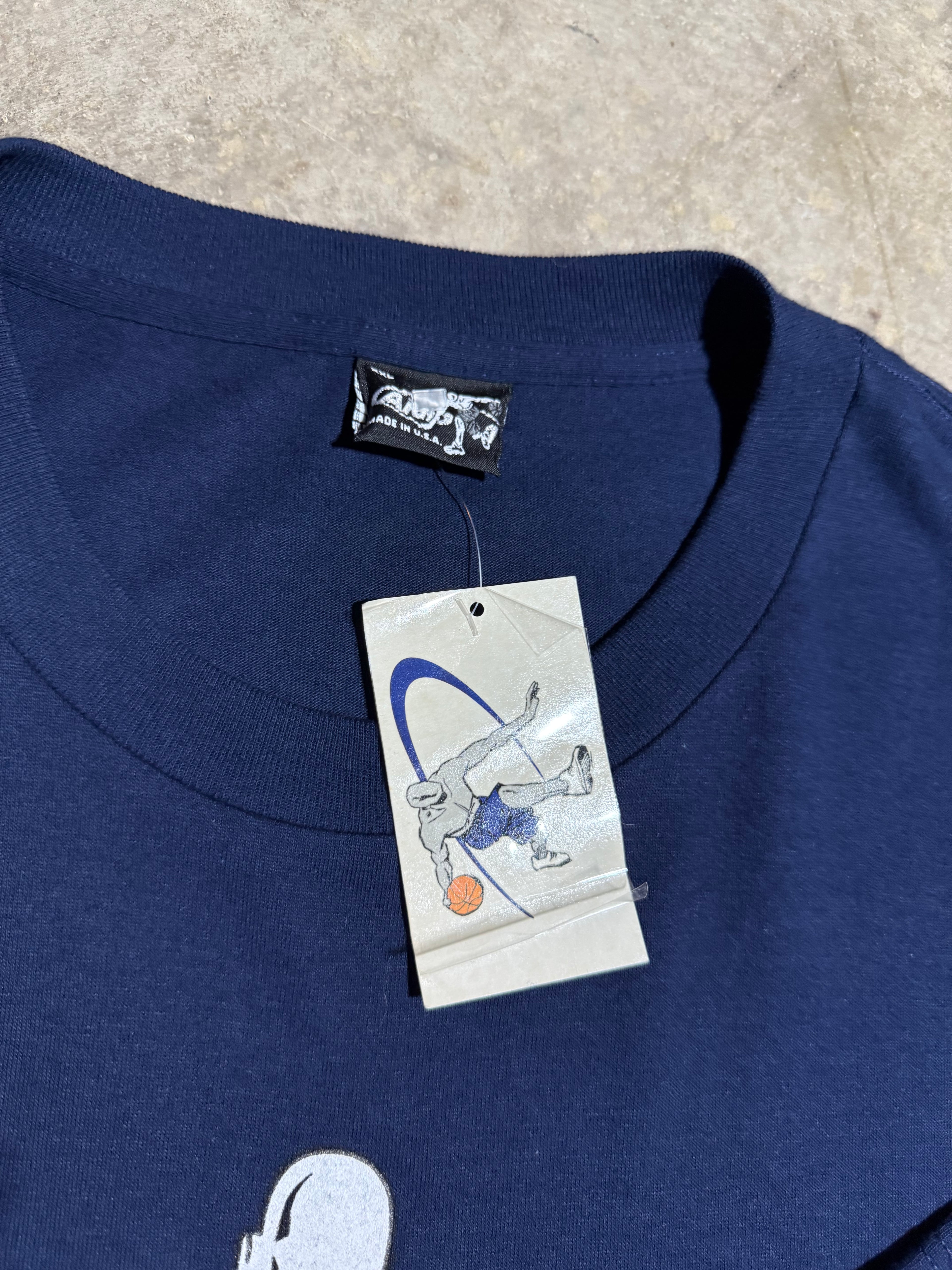 Vintage Unworn And1 Blue T-Shirt (2XL)