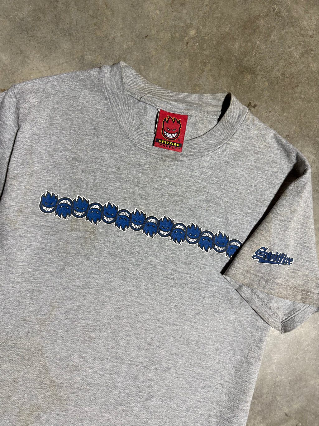 Vintage Spitfire Skateboarding T-Shirt (S)