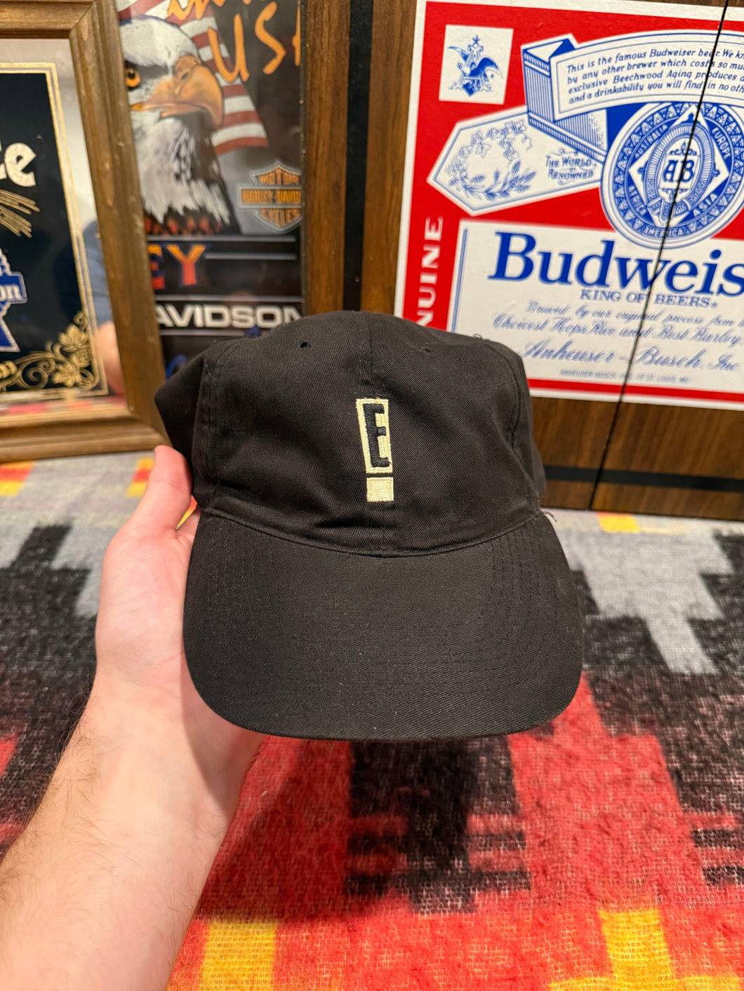 Vintage E! TV Channel Strap Hat