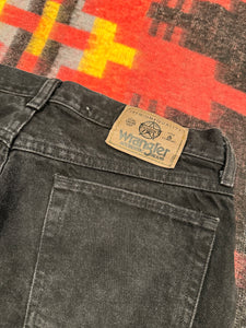 Vintage Y2K Wrangler Black Jeans (30x30.5)