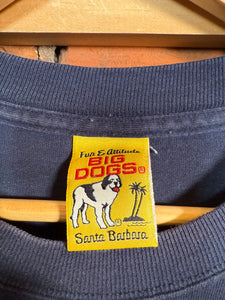 Vintage Y2K Big Dogs No Leashes Tee (M/L)