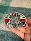 Vintage British Bull Dog Belt Buckle