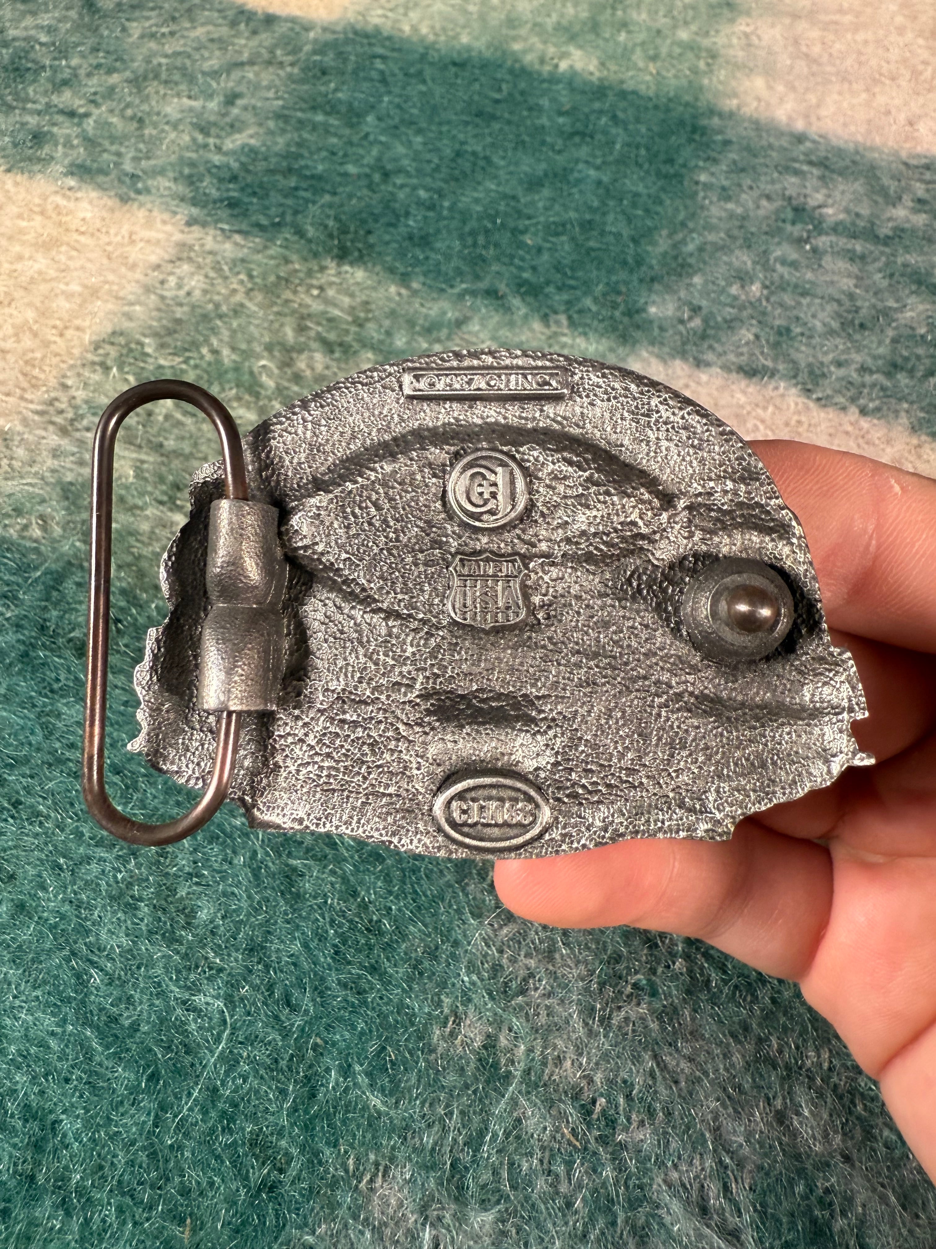 Vintage Broadway Limited Railroad Belt Buckle