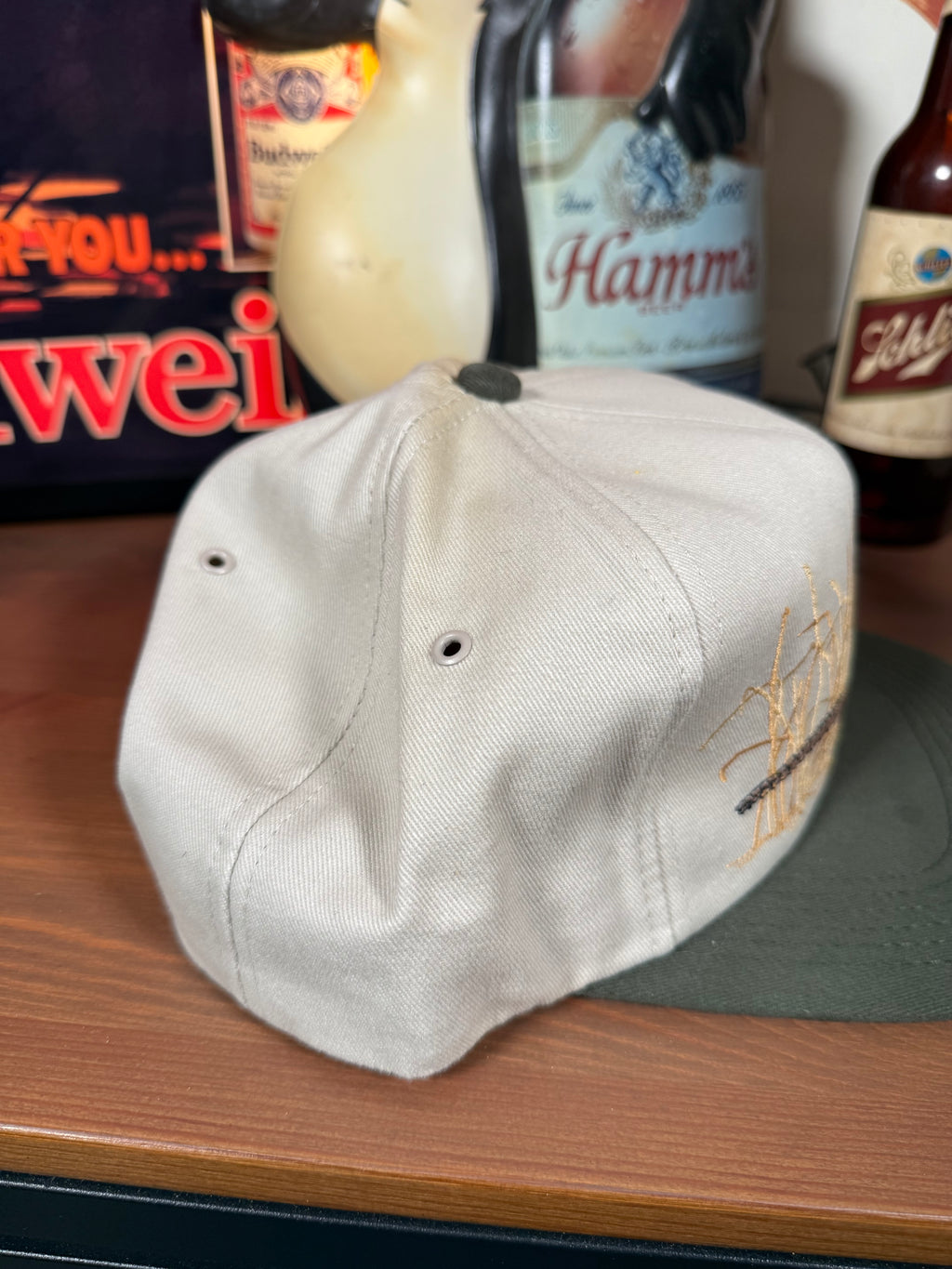 Vintage Distressed Pheasant K Products Snapback Hat
