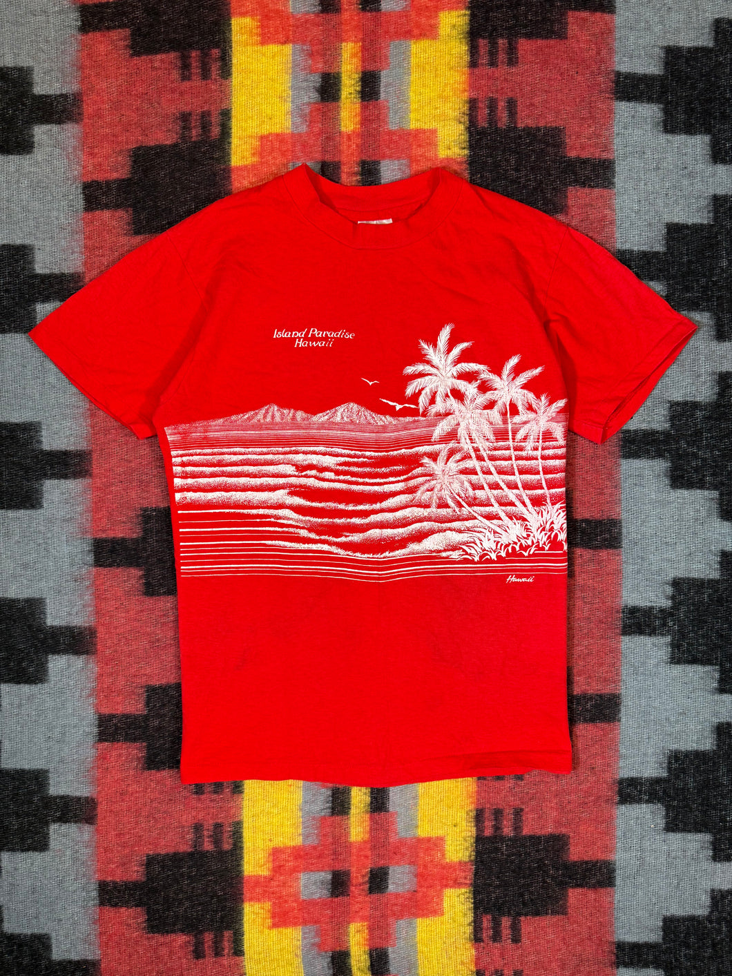 Vintage Early 90s Hawaii Red Tee (S)