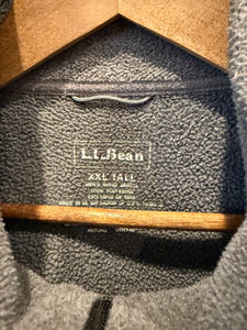 Modern LL Bean Fleece Zip Up Jacket (XXL Tall)