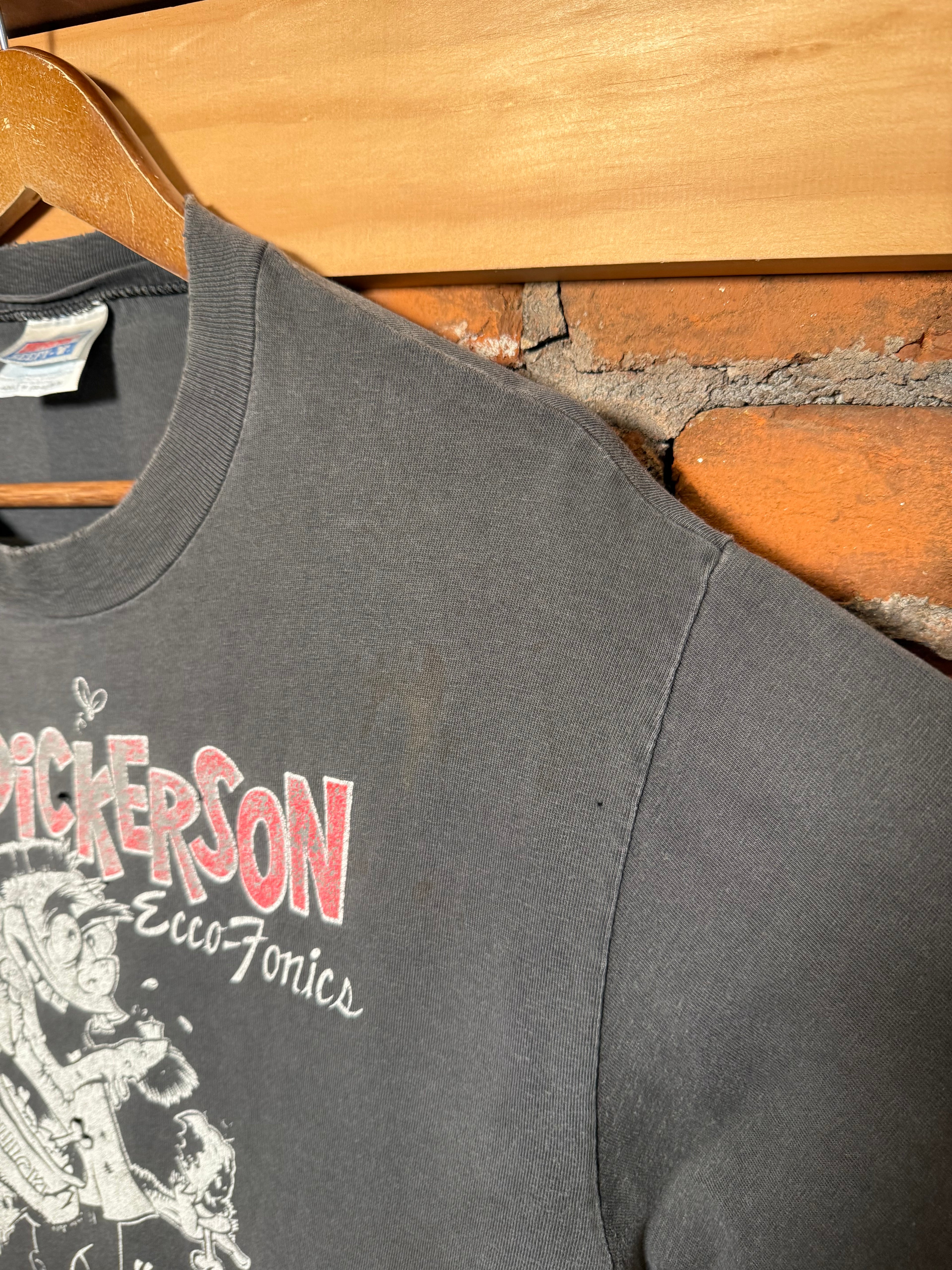 Vintage 90s Deke Dickerson and the Ecco-Fonics Distressed Tee (M)