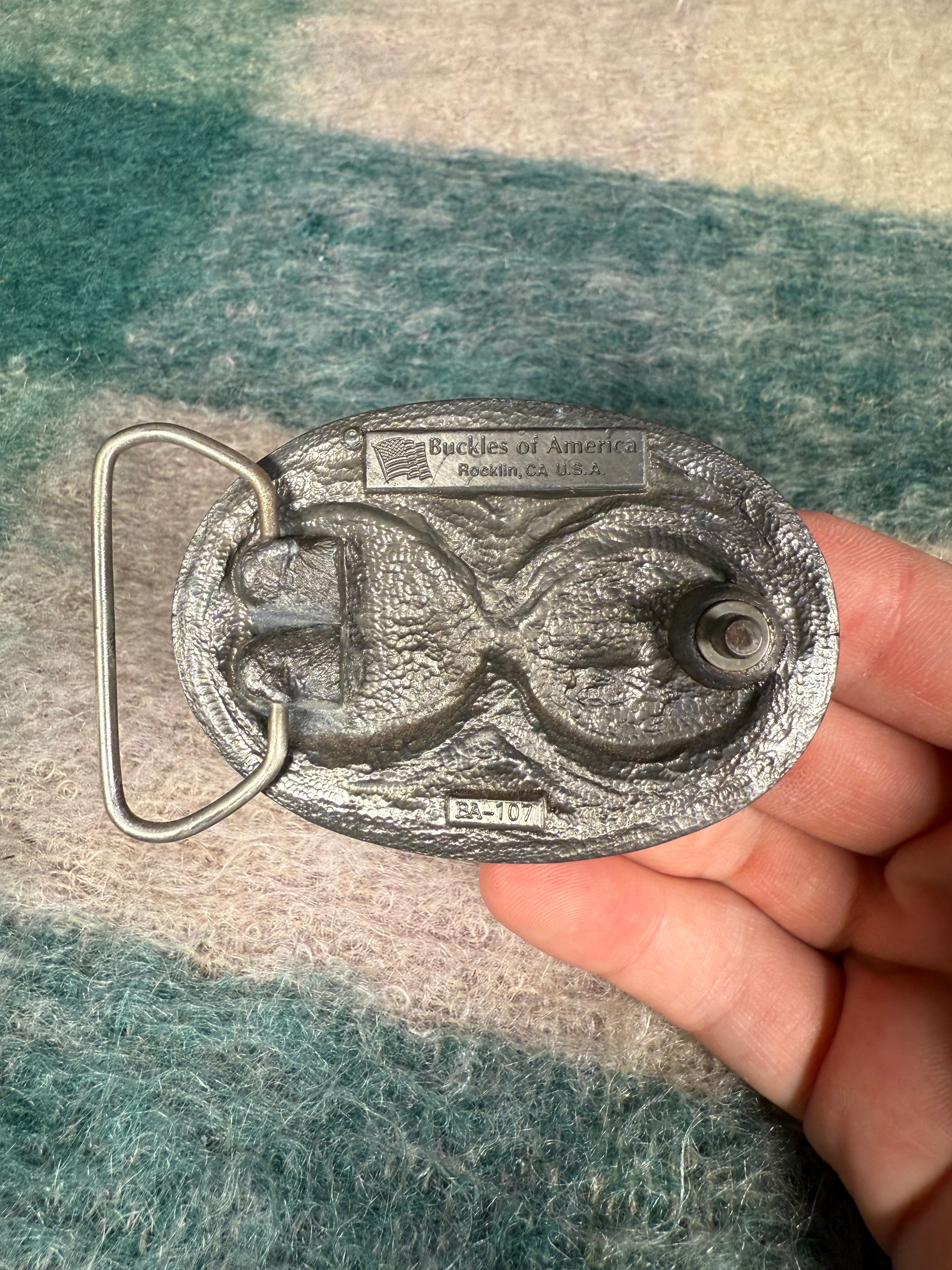 Vintage Buffalo Head Nickel Belt Buckle