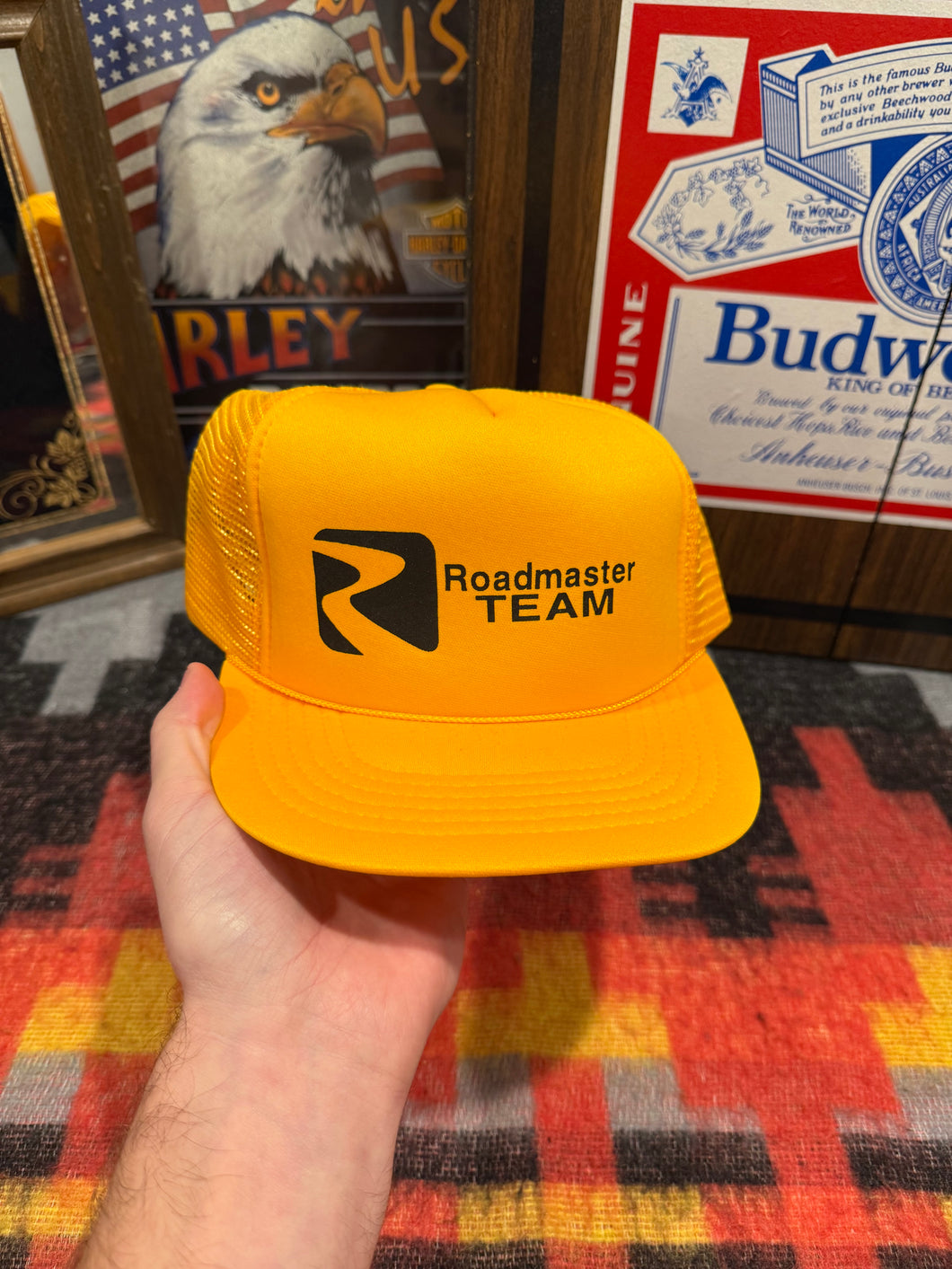 Vintage Roadmaster Team Trucker Hat