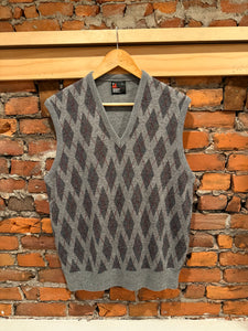 Vintage Robert Bruce V-Neck Sweater Vest (L)
