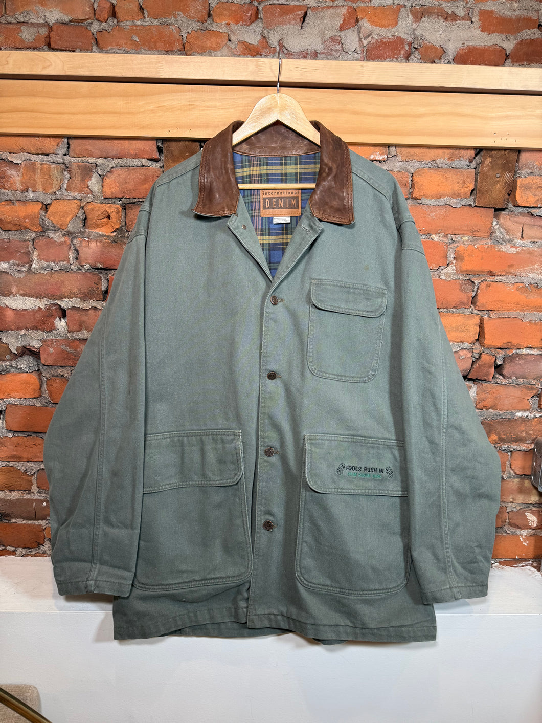 Vintage 1996 Fools Rush In Movie Cast Film Crew Jacket (XL)