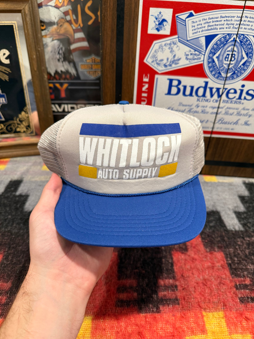 Vintage Whitlock Auto Supply Trucker Hat