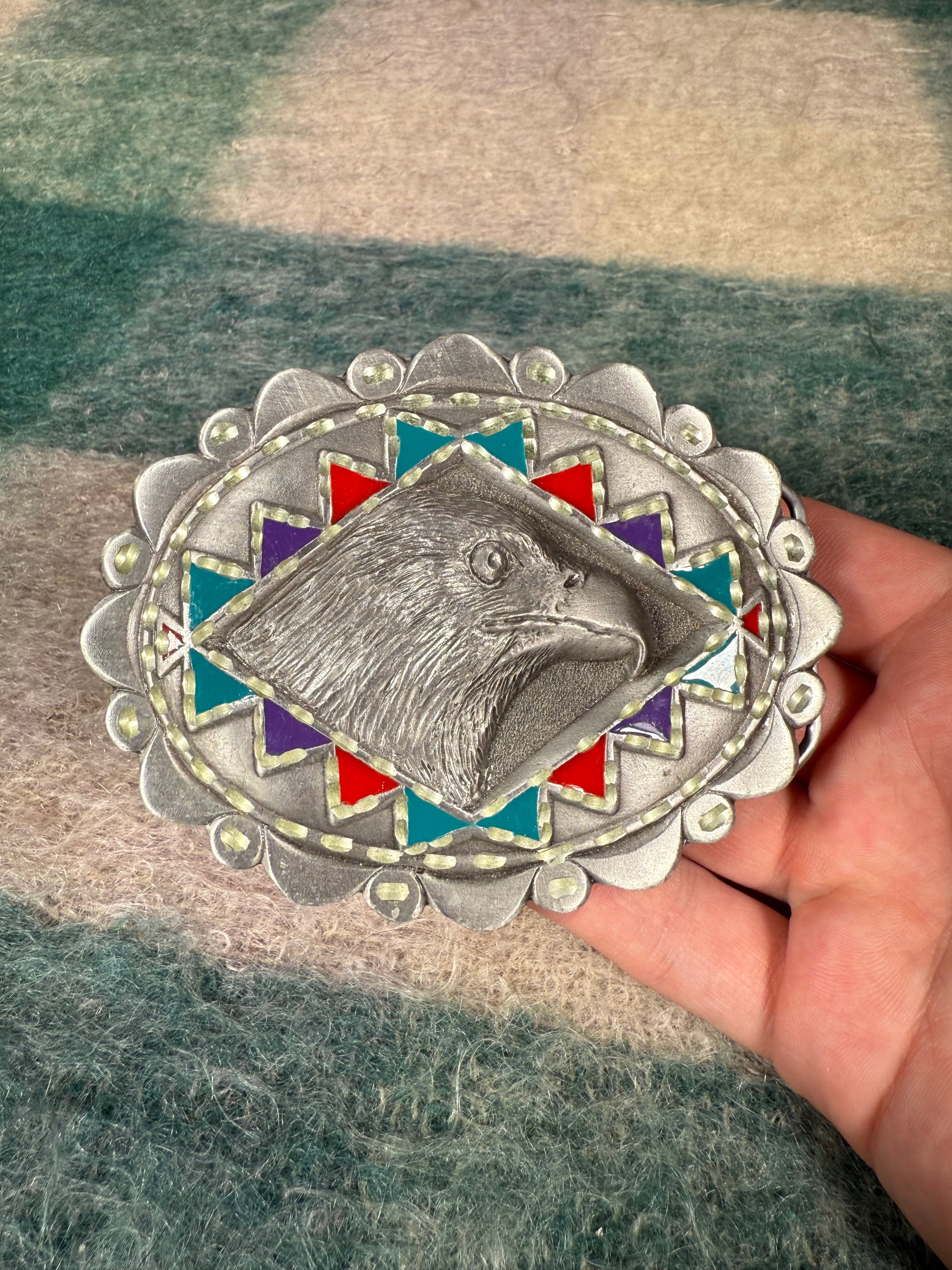 Vintage Oversized Eagle Belt Buckle