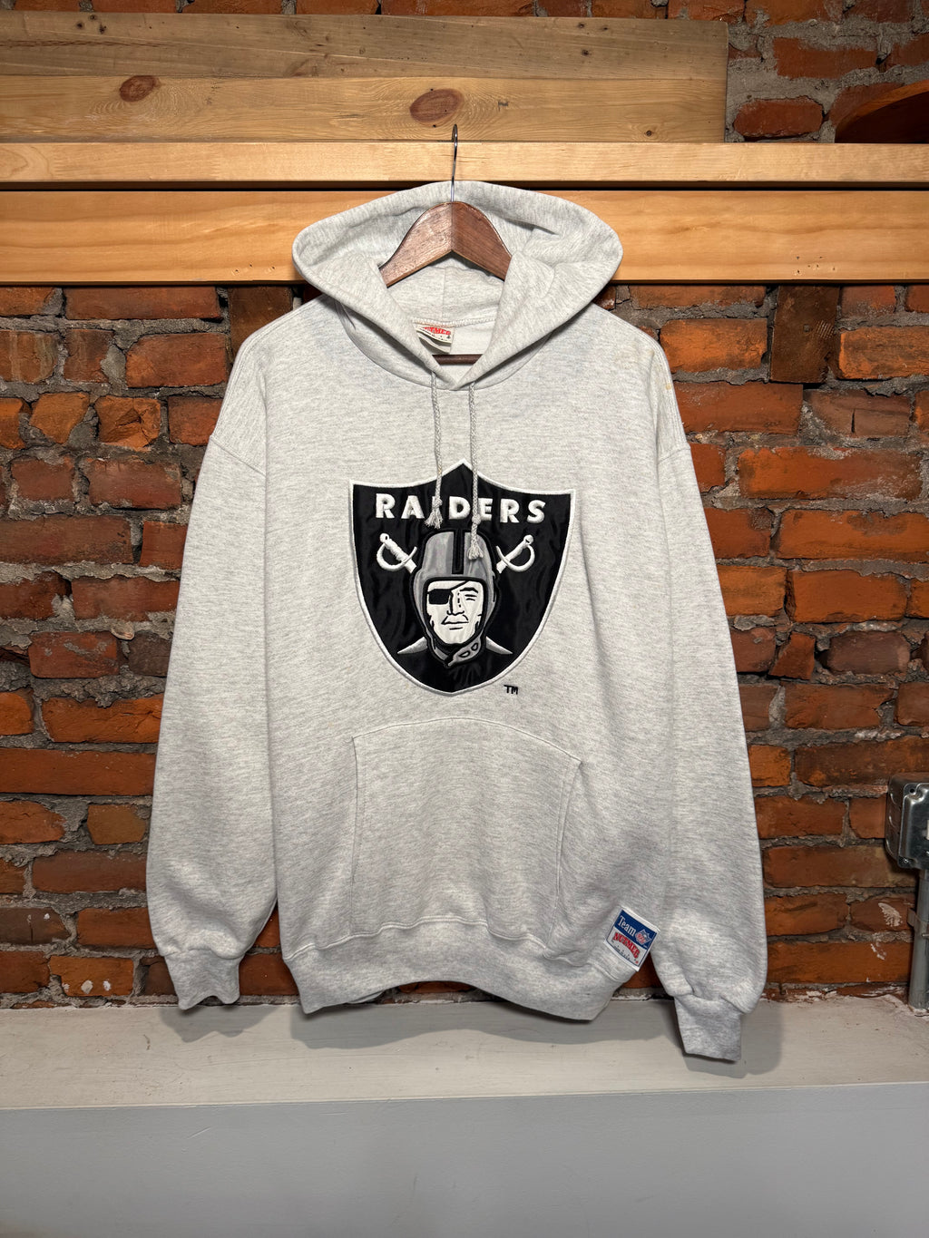 Vintage Raiders Nutmeg Hoodie (M)(Flaws)