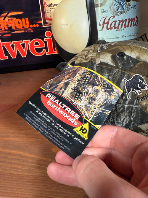 2000s Bush Hog Camo K Products Hat