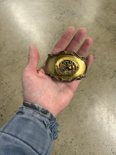 Load image into Gallery viewer, Vintage Mallard Duck American Flag Belt Buckle
