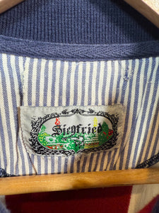 Vintage Sienfried Striped Polo Shirt (L Long)