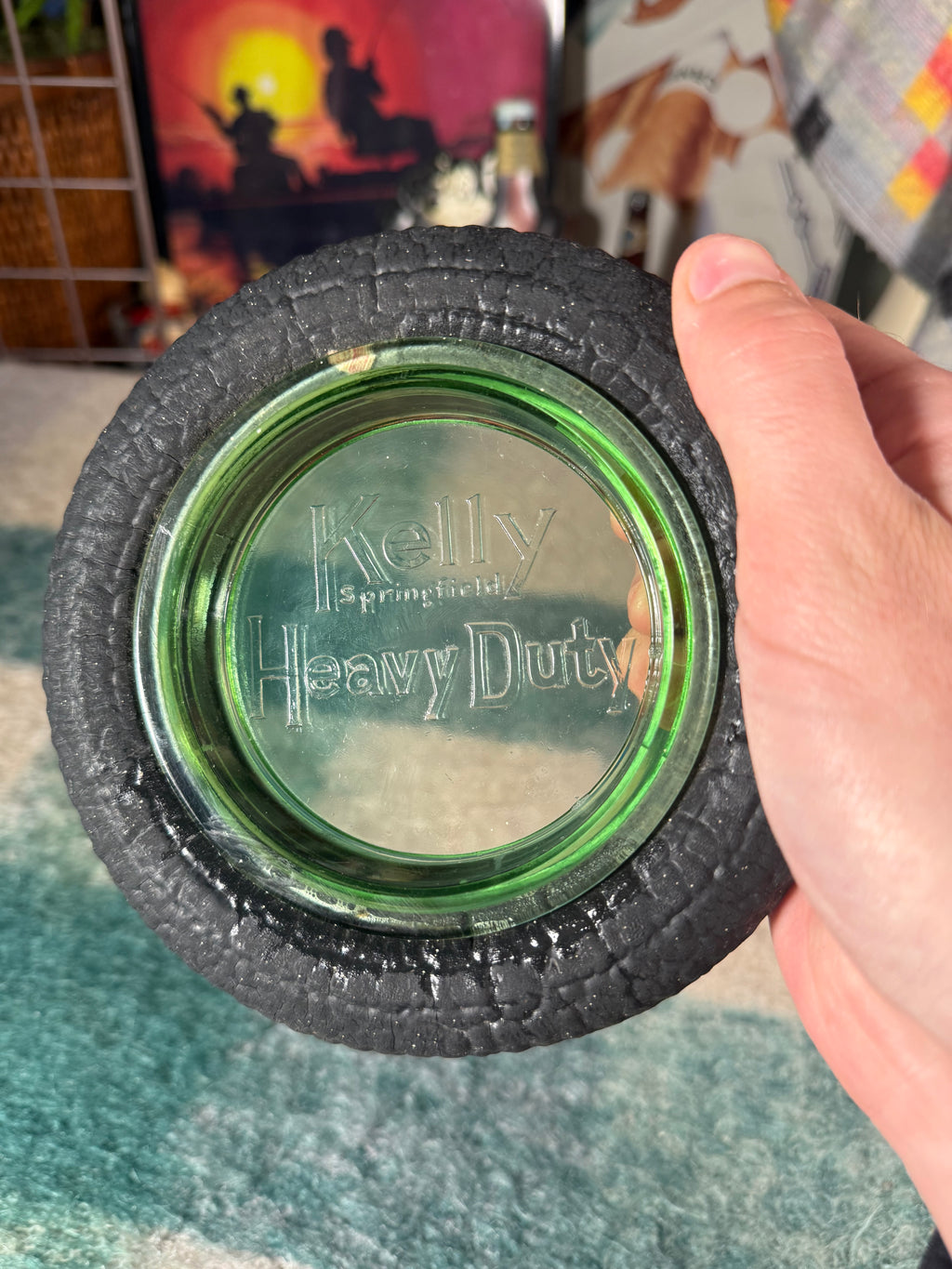 Vintage Kelly Springfield Tire Ashtray