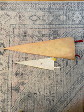 Load image into Gallery viewer, Lot of 2 Vintage Pennants - Chicago O’Hare Airport and Louisville
