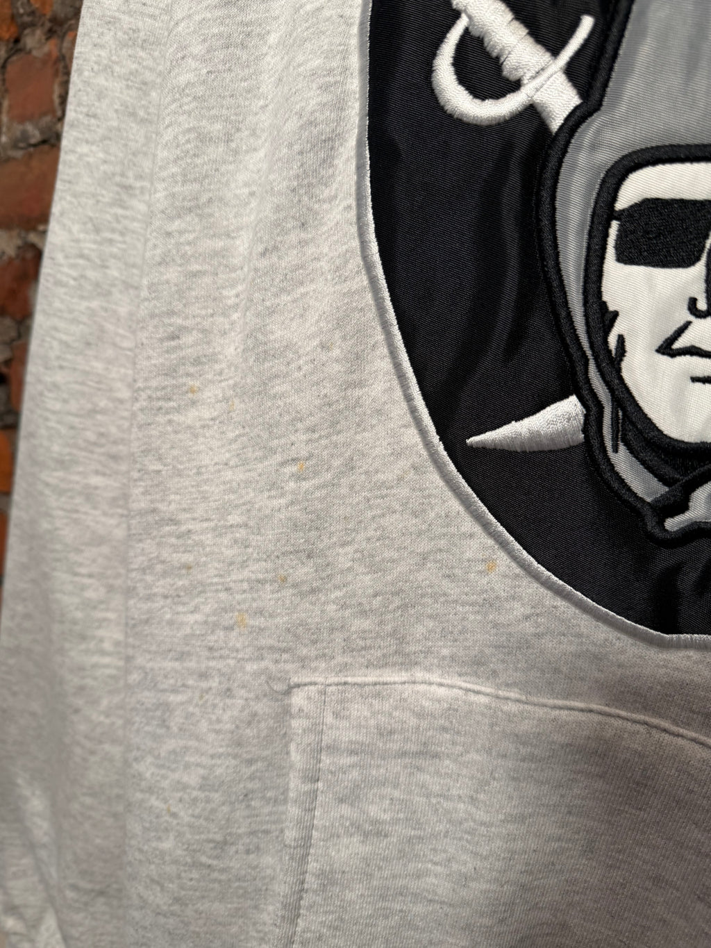 Vintage Raiders Nutmeg Hoodie (M)(Flaws)
