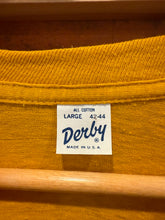 Load image into Gallery viewer, 70s/80s Derby Yellow Pocket T-Shirt(S/M)
