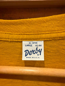 70s/80s Derby Yellow Pocket T-Shirt(S/M)