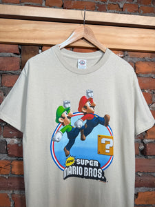 2000s New Super Mario Bros T-Shirt(M)