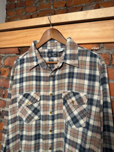 Load image into Gallery viewer, Vintage 80s Jack Frost Green and Tan Flannel (XL)
