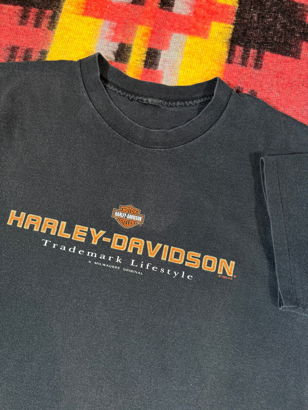 Vintage 1995 Harley Davidson Double Sided Shirt (L)